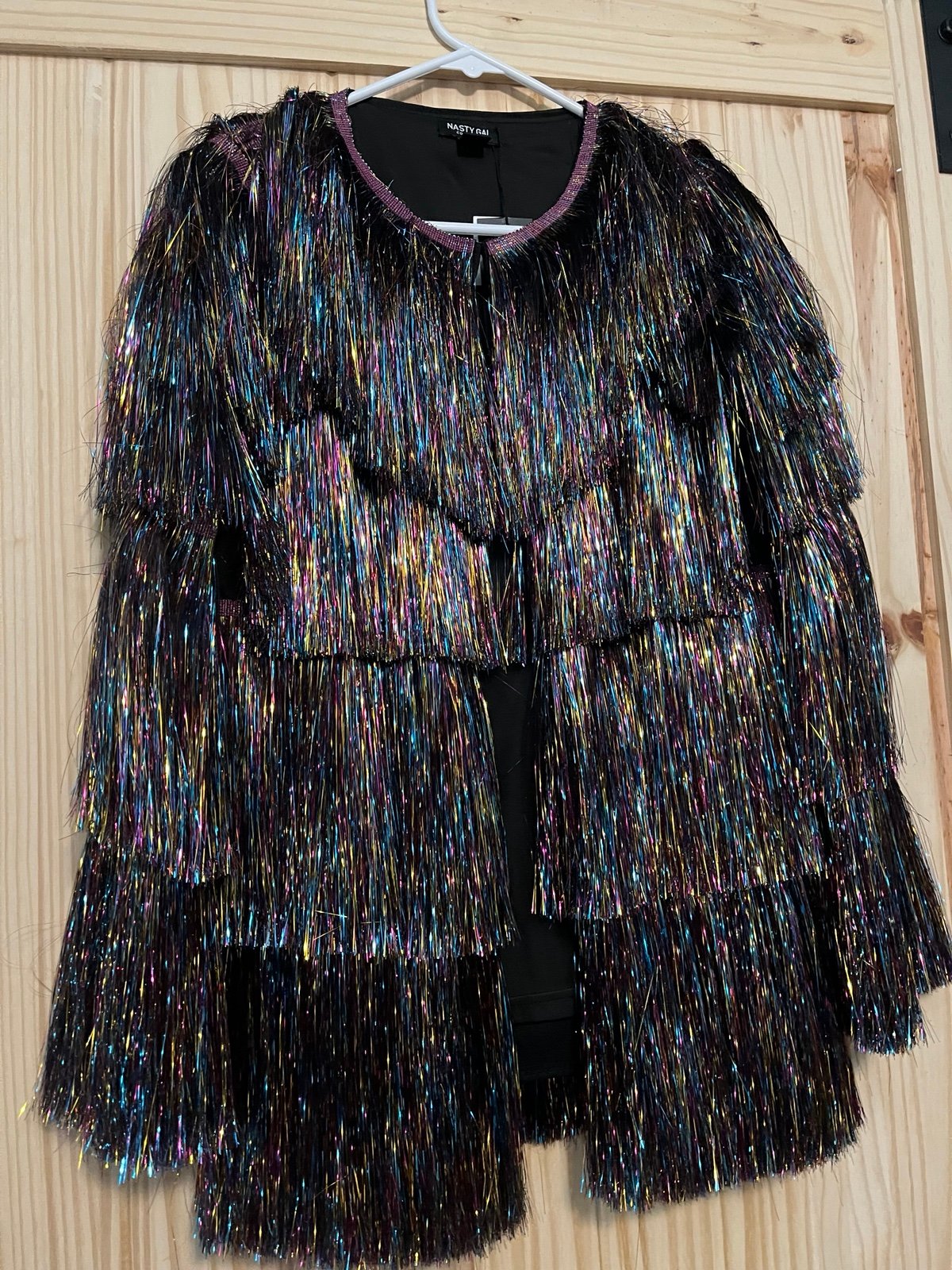 nasty gal fringe jacket