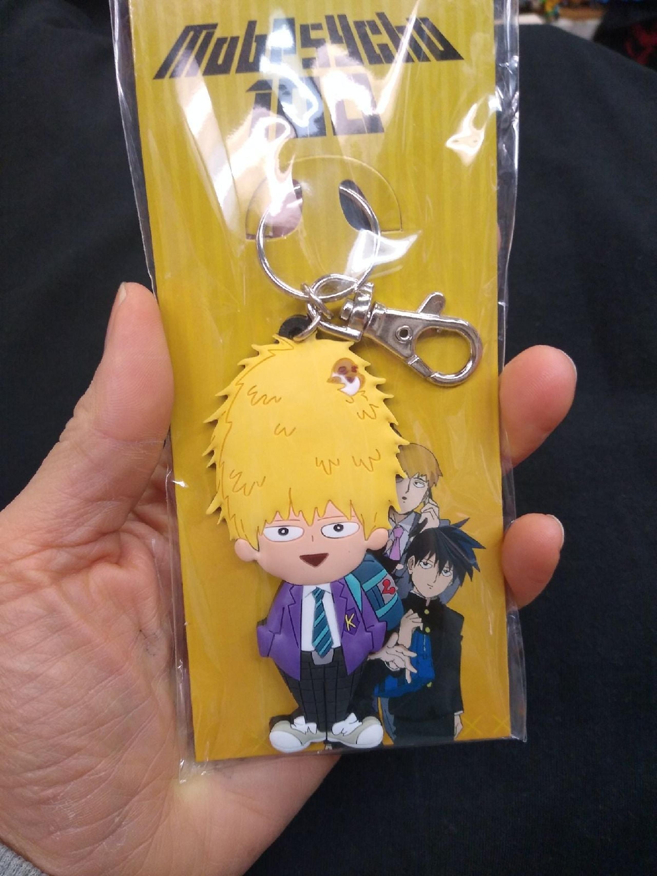mob psycho 100 keychain