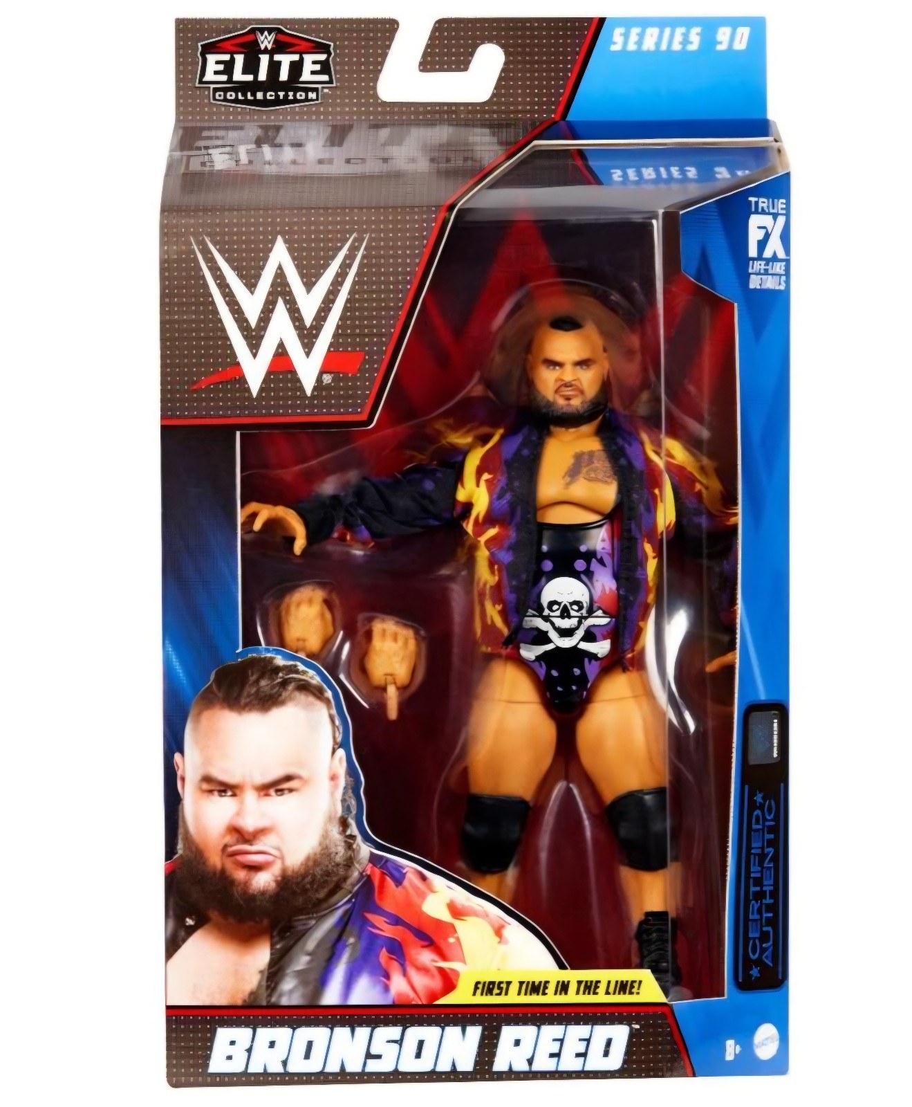 WWE Bronson Reed elite 90 action figure Tribal Thief IN HAND