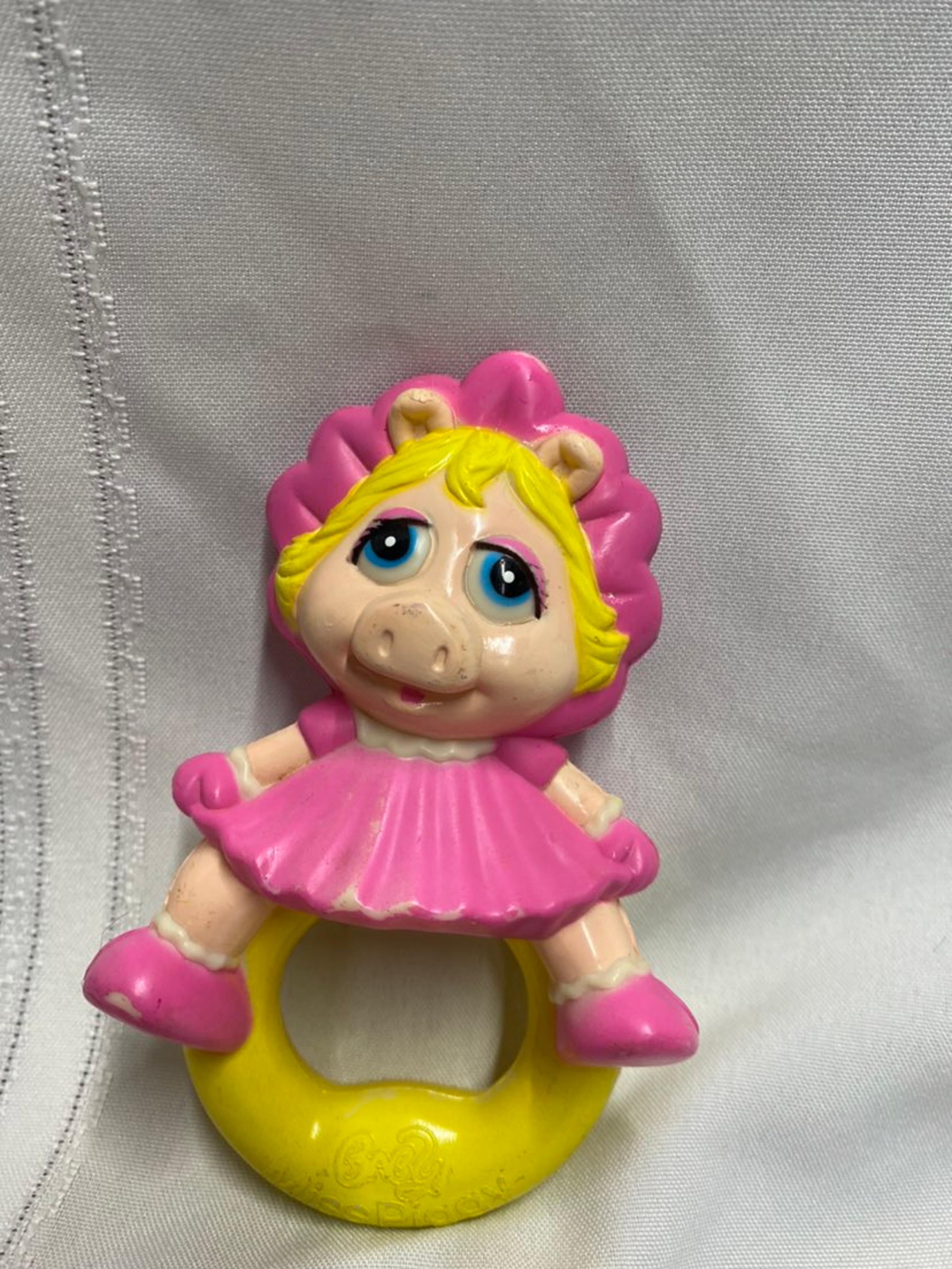 Jim Henson's Muppet Babies Rattle Ring Remco 1989