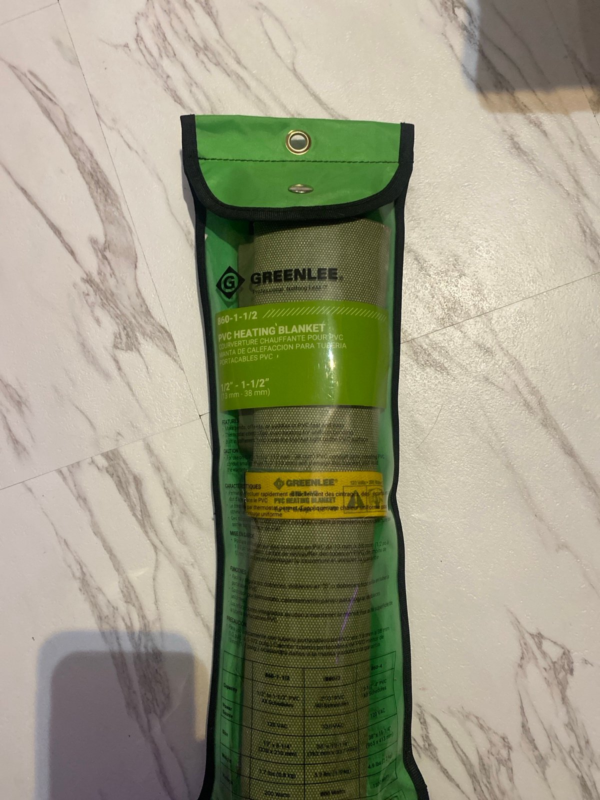 Greenlee PVC Heating Blanket