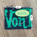 Von Dutch denim zipper coin pouch / small pouch