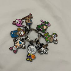 Jujube Tokidoki Team Toki Zipper Pulls FULL Set Of 8