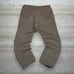 Vintage Fleece Lined Wrangler Jeans Hazel Brown Straight Fit Work Wear Denim 90s