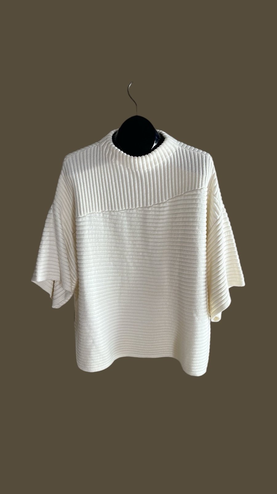 Chico’s 3/4 sleeve mock turtleneck sweater