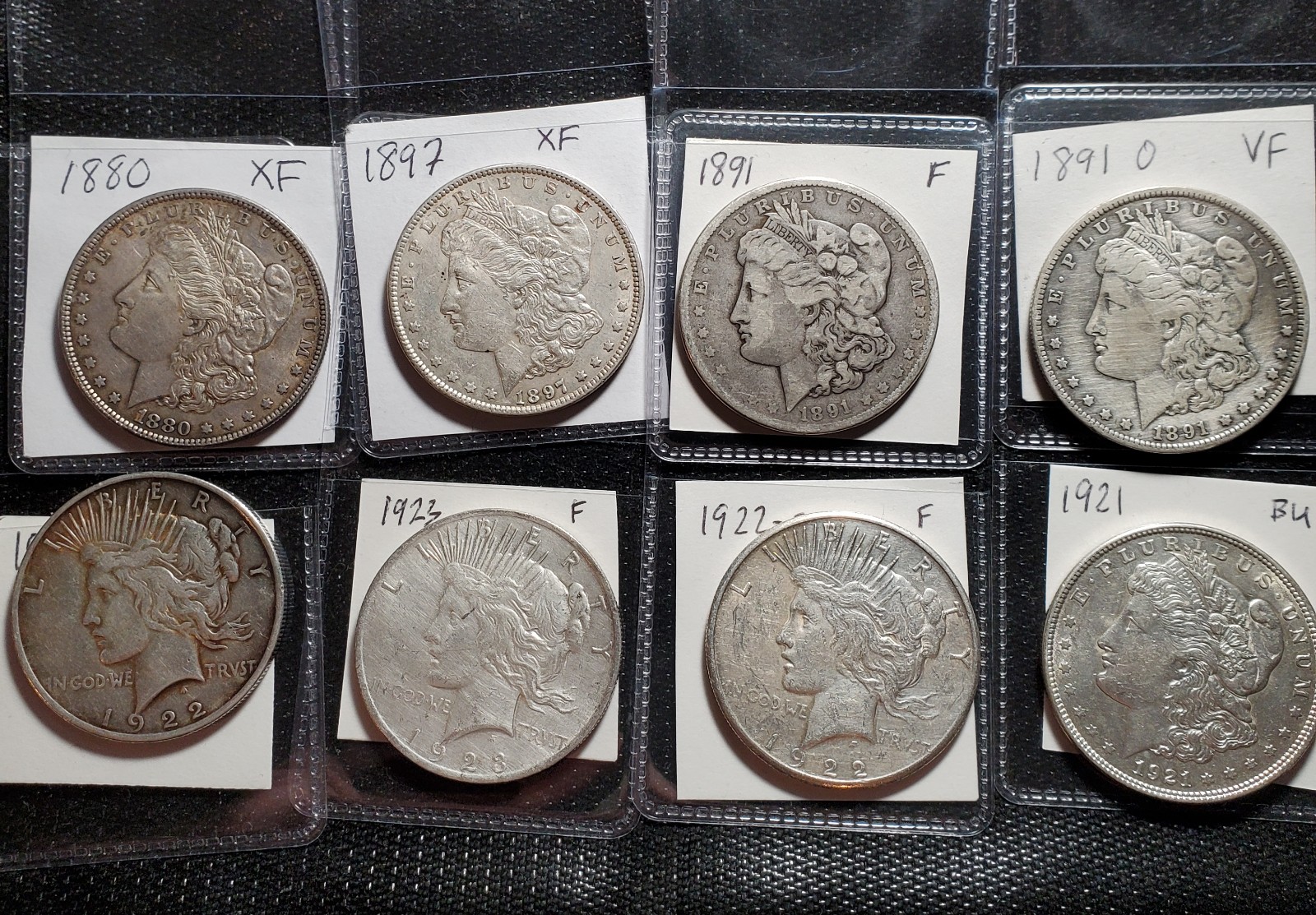 RSVD for crankyfranky32 - (6) Morgan Silver Dollars