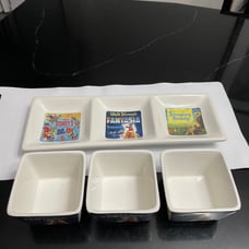 Disney’s Movie Nite snack bowls with tray