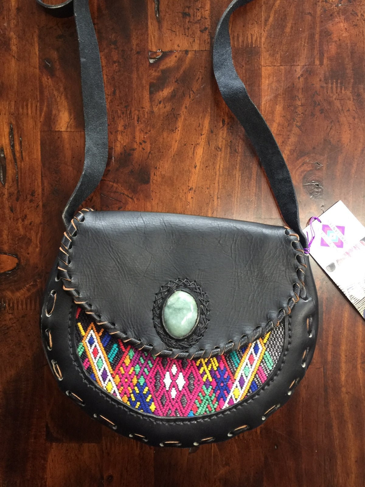 Huipil Crossbody Bag Boho Textile