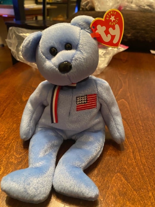 RARE Ty AMERICA Red Cross 9/11/01 ERRORS