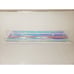 Salon Nail Polish Decorative Acrylic Shelves Set Of 12 Iridescent Clear Scallop