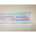 Salon Nail Polish Decorative Acrylic Shelves Set Of 12 Iridescent Clear Scallop