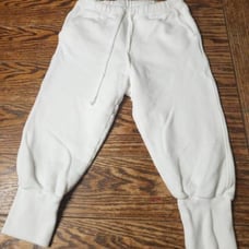 Frank&Eileen tee lab white crop jogger sweatpants sz XS