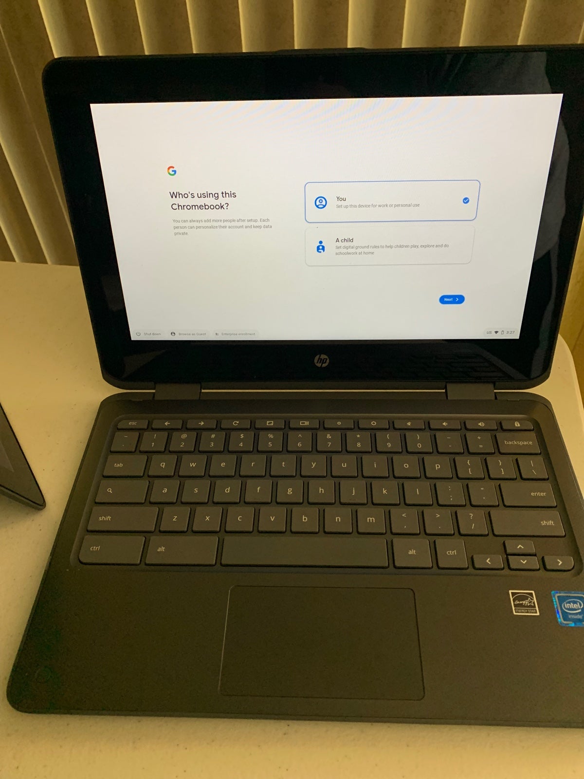 HP x360 2-in-1 Touch-Screen Chromebook