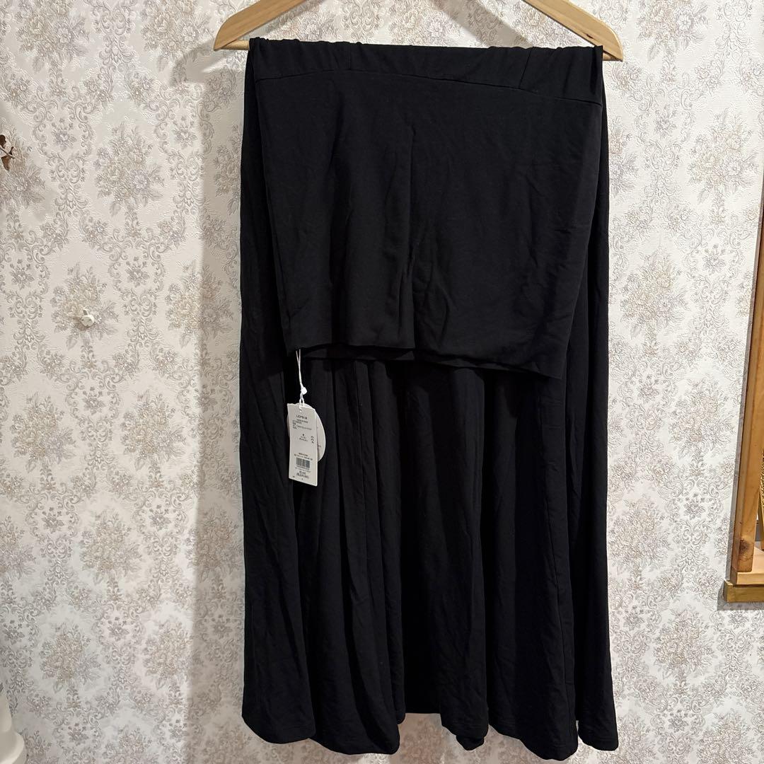 LEPSIM 2WAY Black Skirt