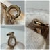 10KT Rose Gold Triple Teardrop CZ Necklace 18” Long