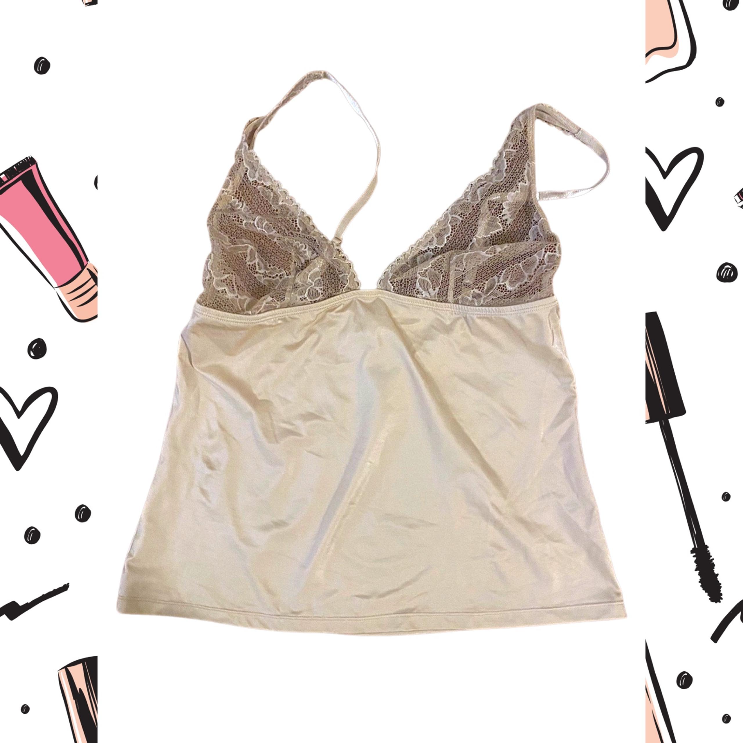 Womens Sexy Lace Camisole Beige Size Large