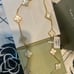 10 flower necklace