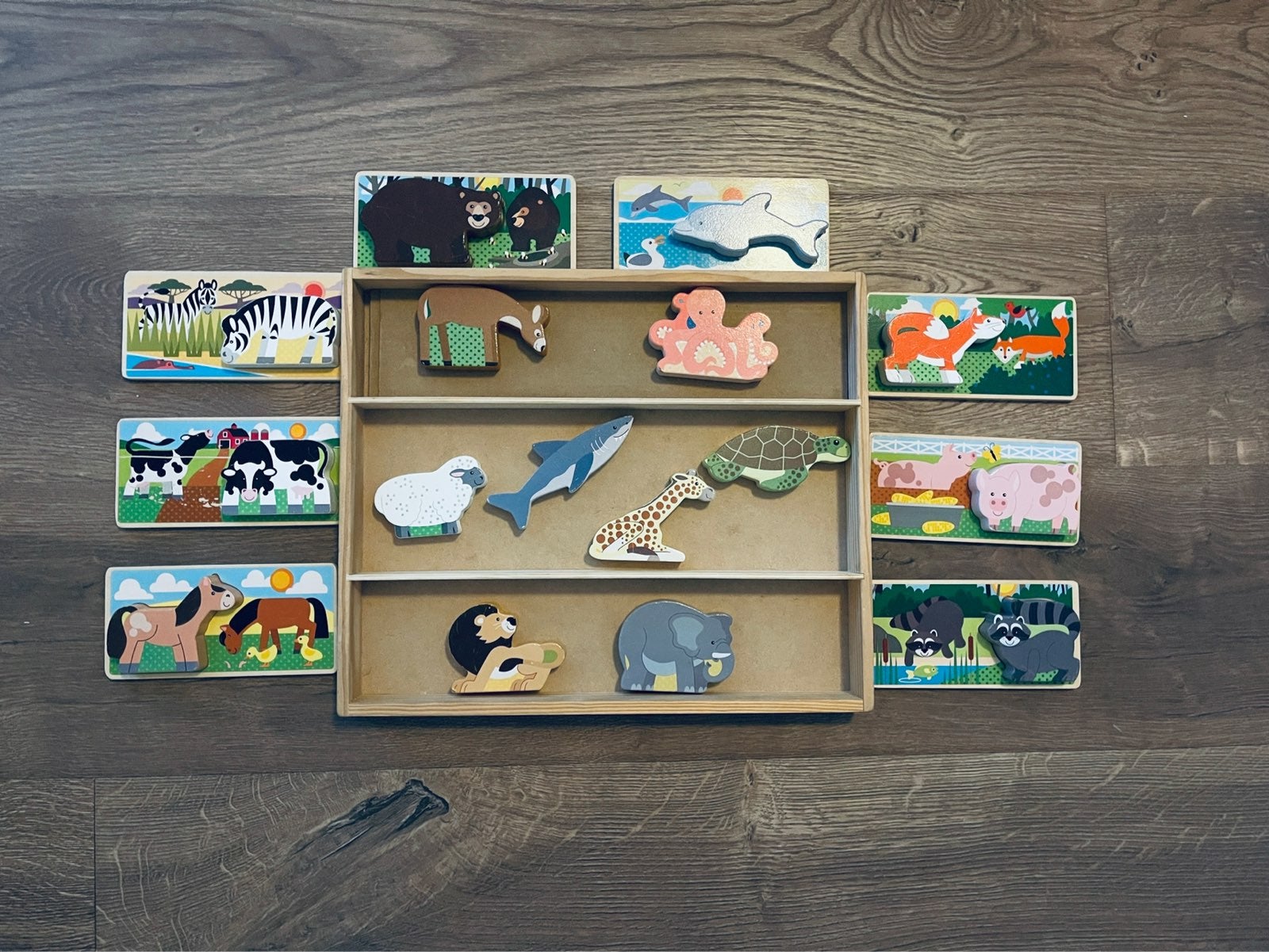 Animal Wood Puzzle Toy