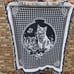 Cat tapestry wooven rug/ decoration