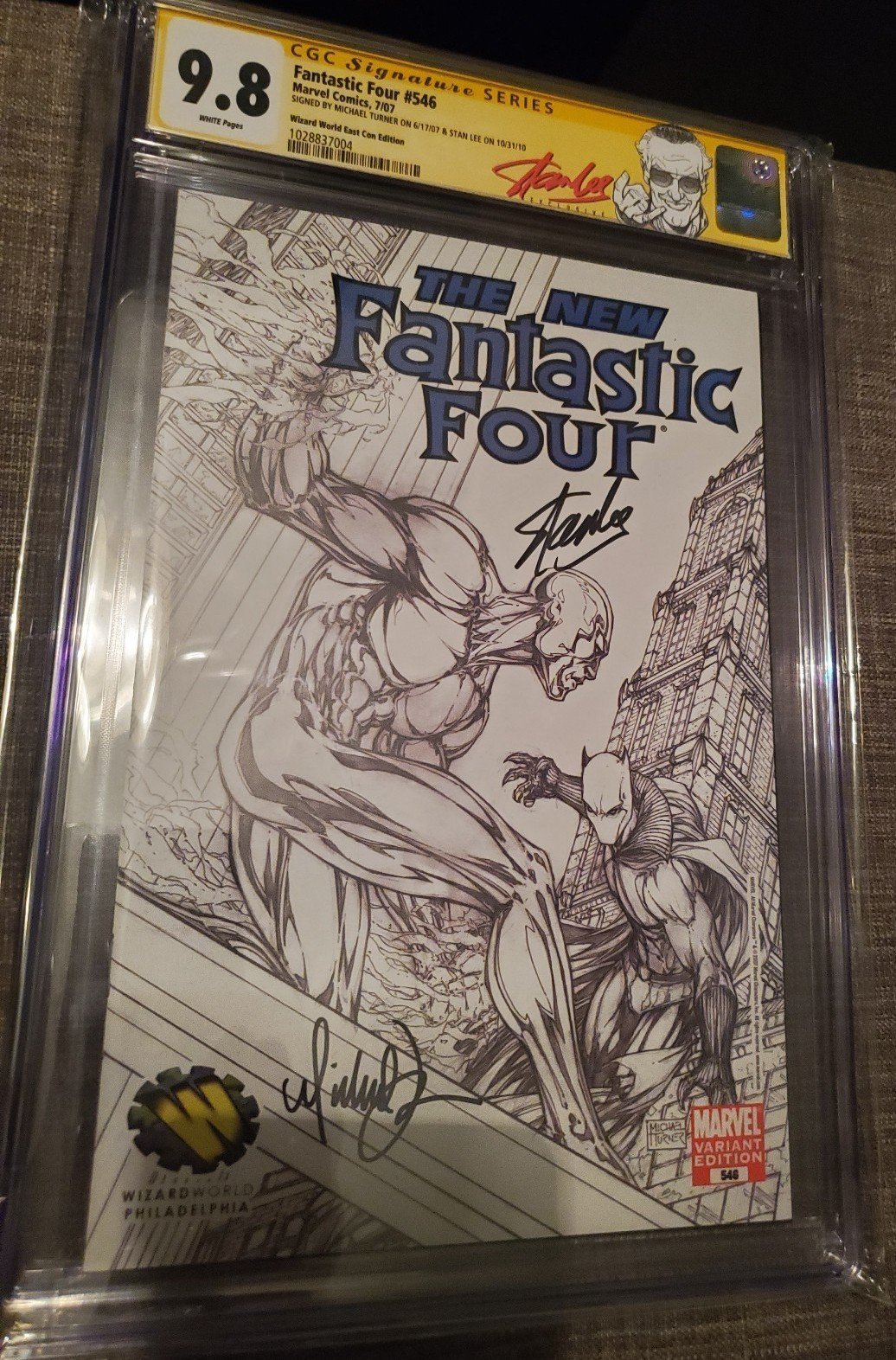 Fantastic Four 9.8CGC GRADED WITH 2 AUTOGRAPHS