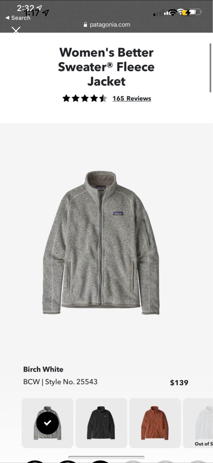 Patagonia Better Sweater Fleece Jacket