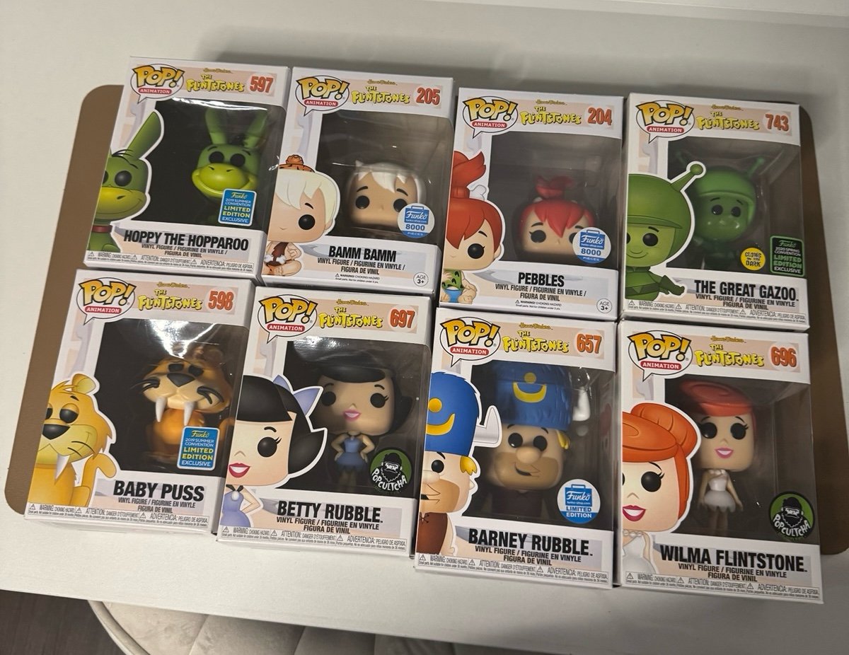 Flintstones Funko Pop Lot
