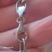 Vintage Sterling Silver thick links bracelet- 7.50in.