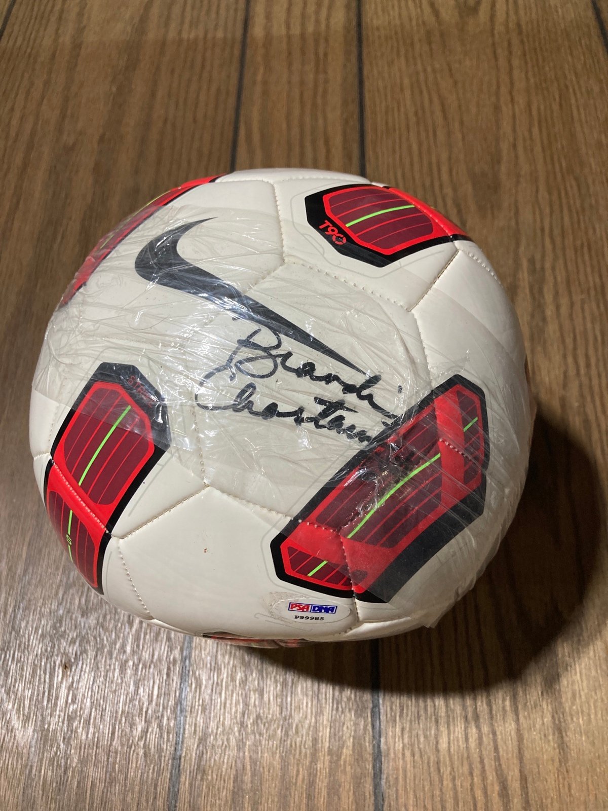 Brandi Chastain USA Olympian Signed soccer ball