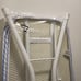 New Freestanding Ironing Board Blue Striped
