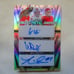 TRIPLE Auto CJ WILLIAMS/ WILL PAULING/ NICK EVERS 2024 Leaf Metal Silver # 6/10