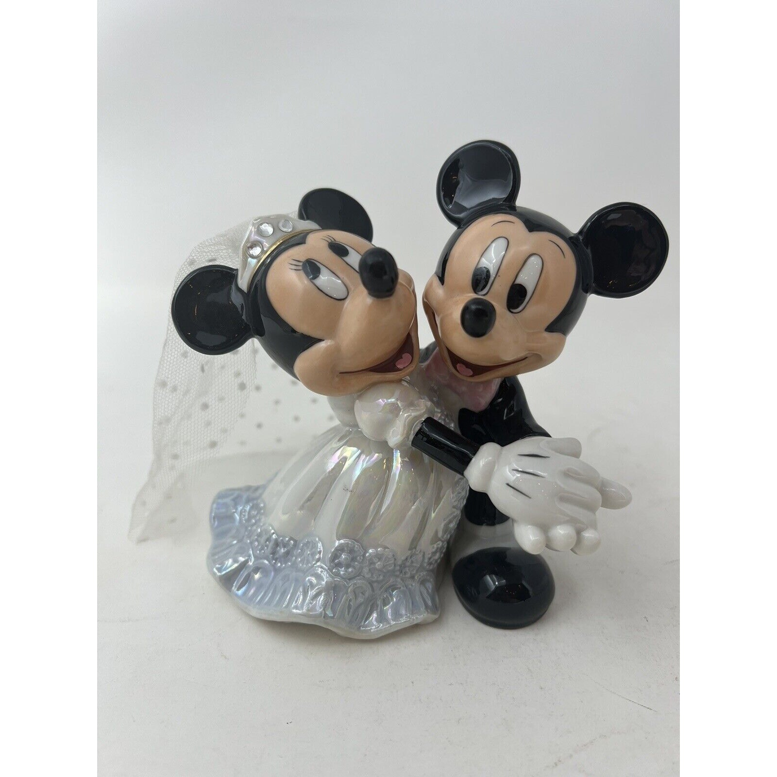 Disney Sri Lanka Minnie Mouse & Mickey Mouse Wedding Tango 5 Porcelain Figures