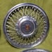 Set of (4) 87-1990 Oldsmobile 14 Spoke Wire Wheel Covers Hubcaps