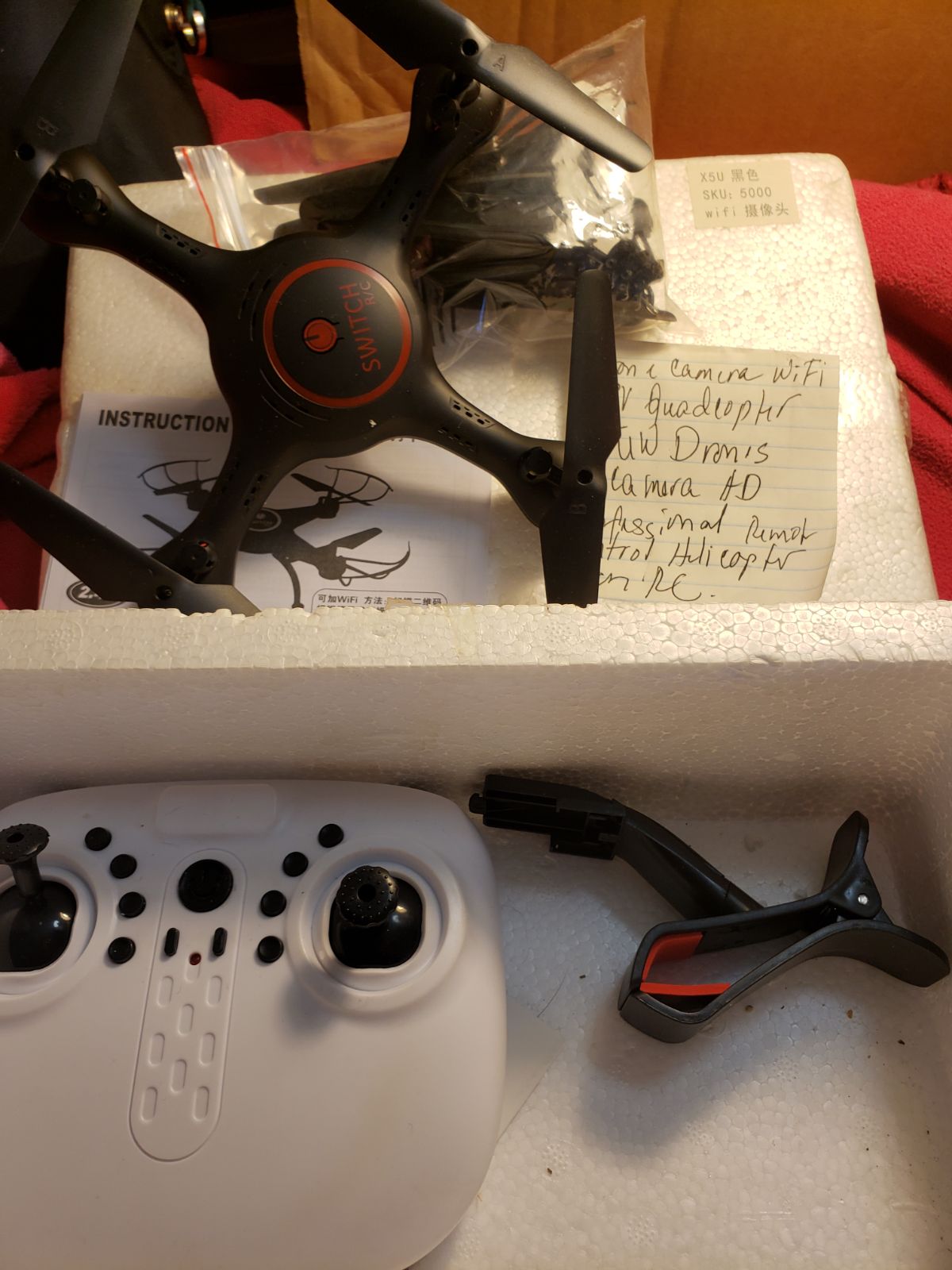 RC DRONE QUADCOPTER