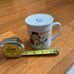 RARE Highly collectible vintage Peanuts Snoopy Lucy mug with lid 1958 1952
