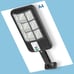 OKPRO S-124XB Solar Lights Outdoor Motion Sensor,5000LM Security Lights with Rem