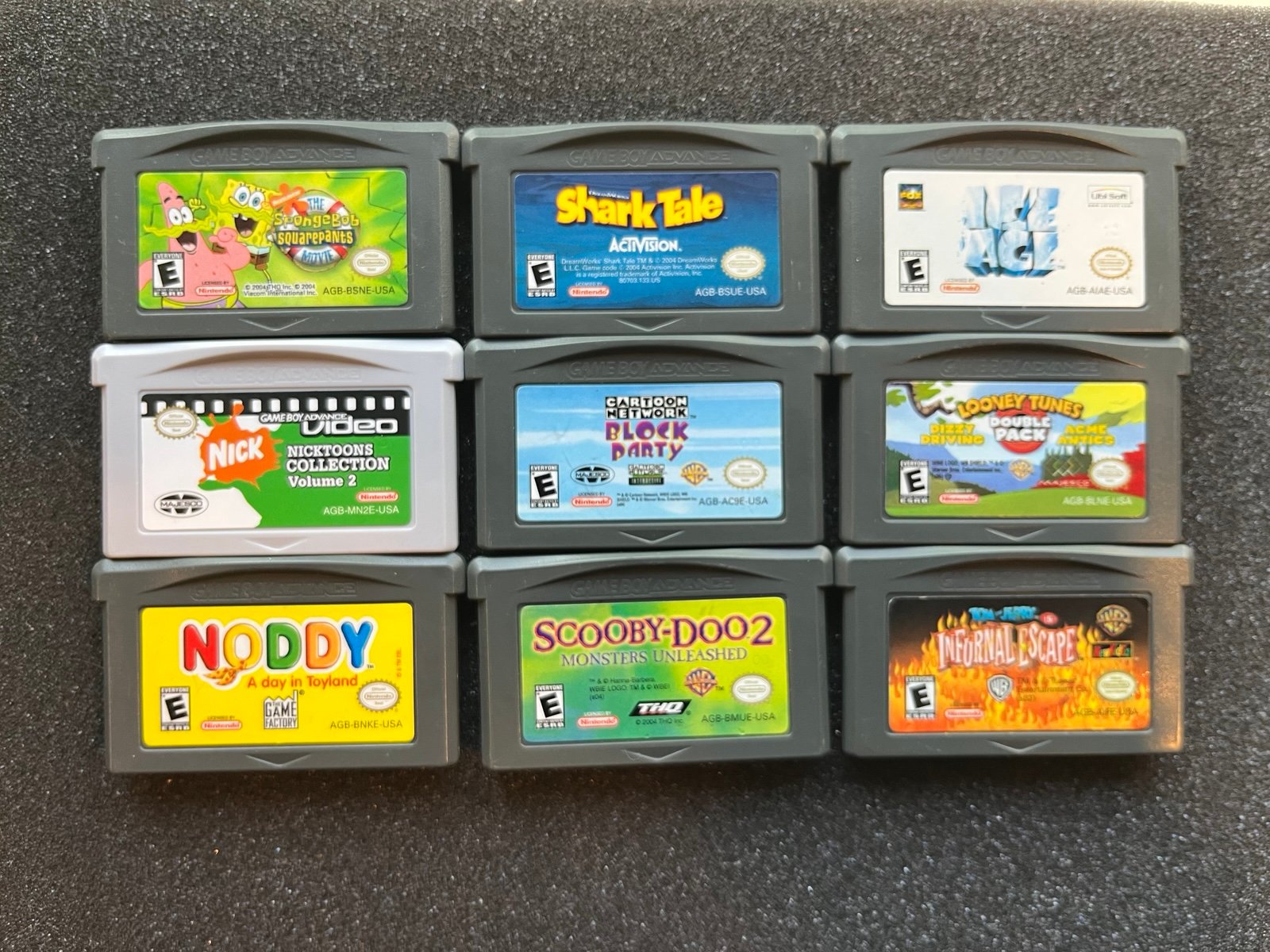 Nintendo Gameboy Advance Games, Bundle/Lot, 9 tested games! Authentic, GBA!!