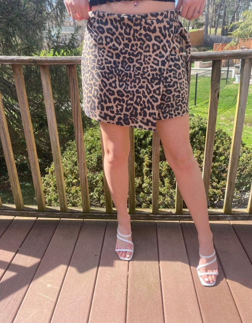 ZARA- Cheetah Skort, SIZE: M
