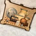 Vintage Kitchen Wall Art Vintage Kirby Colonial Litho in USA Stapco Folk Art