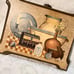 Vintage Kitchen Wall Art Vintage Kirby Colonial Litho in USA Stapco Folk Art