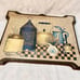 Vintage Kitchen Wall Art Vintage Kirby Colonial Litho in USA Stapco Folk Art