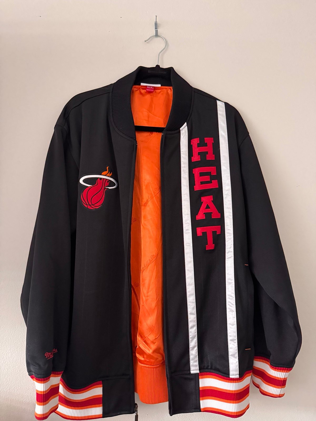 Mitchell& Ness Miami Heat Jacket