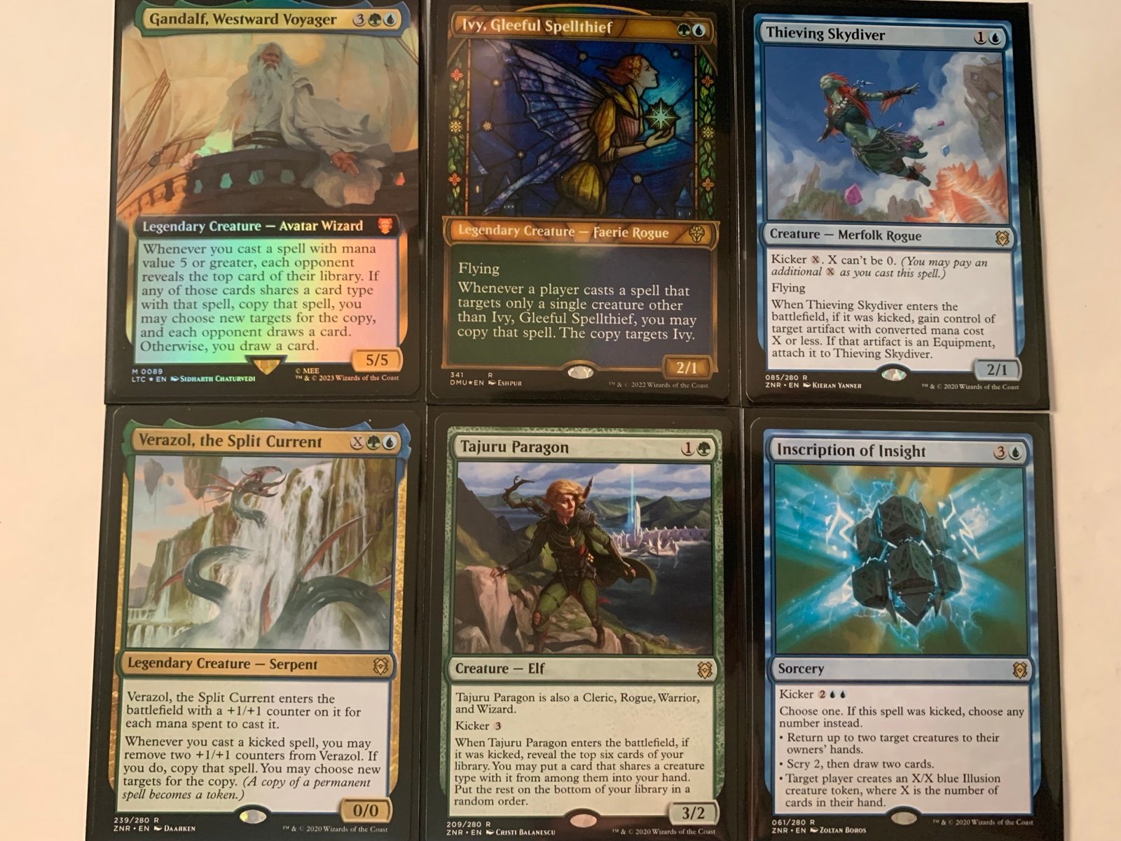 Mtg Kicker commander deck