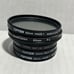 Tiffen Quantaray 52mm & 62mm Red Haze Sky Lens Filters Lot of 5