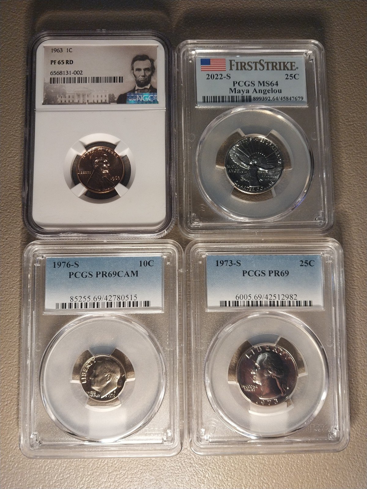 ***PCGS and NGC 4 coin Lot***