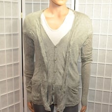 Mens All Saints Briston Cardigan Sweater medium