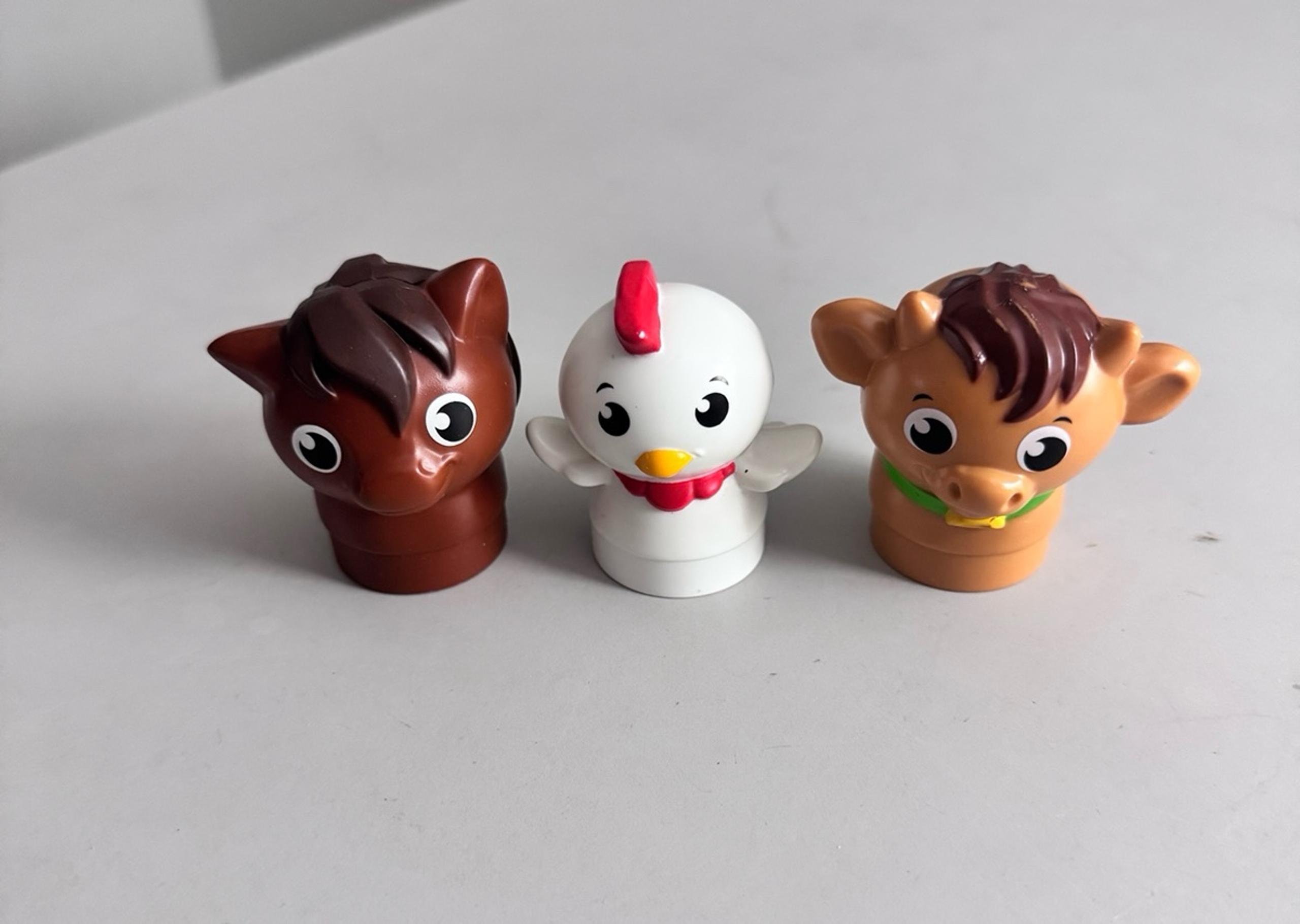 Mega Bloks - First Builders - Block Buddies - Horse, Chicken and Cow