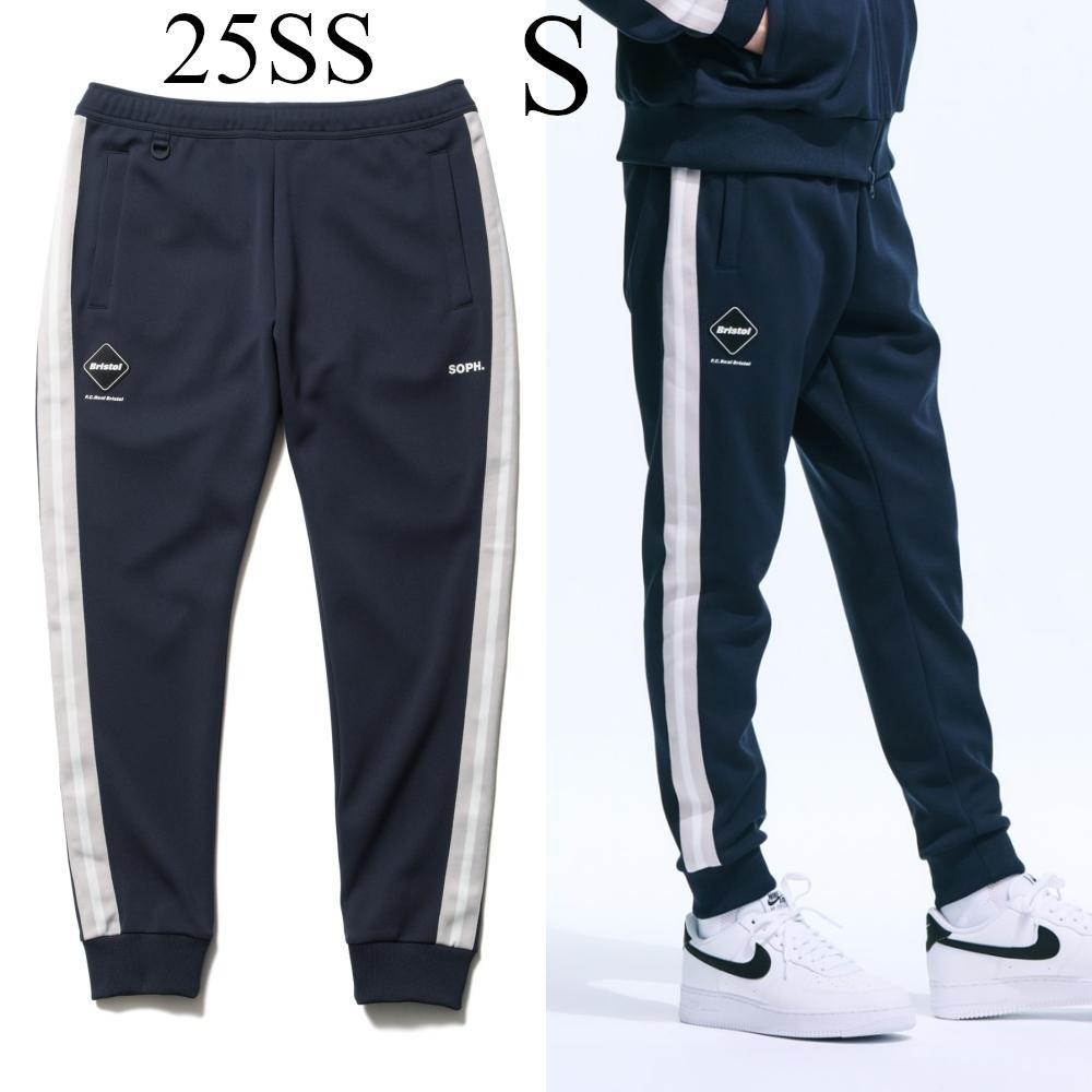 パンツ FCRB TRAINING TRACK RIBBED PANTS navy as Reebok Identity Back Vector Tricot Track Pants - Reebok