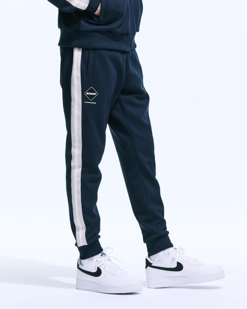 Navy S FCRB TRAINING TRACK RIBBED PANTS 25SS