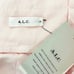 A.L.C. Pink High Rise Tie Waist Wide Leg Davidson Shorts