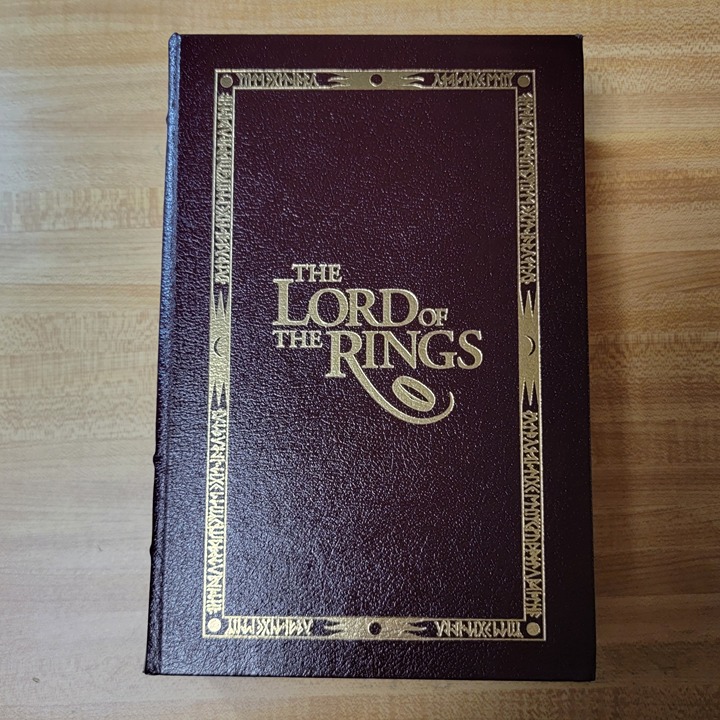 Lord of the Rings Tolkien Science Fiction Book Club 50th anniversary edition